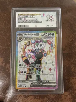 Pokemon TCG - Umbreon Ex SVP176 - Prismatic Evolutions - ACE 10 - Image 3