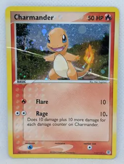 Charmander 113/112 Firered & Leafgreen Holo Secret Rare Pokemon TCG Charizard - Image 1