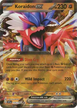 Pokemon | SVI | Koraidon ex | 125/198 | NM Holofoil - Image 1