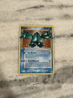 2006 Pokemon GOLD STAR EX Legend Maker SHINY Regice 90/92 Holo Foil Rare - Image 4