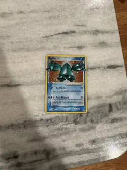 2006 Pokemon GOLD STAR EX Legend Maker SHINY Regice 90/92 Holo Foil Rare - Image 5