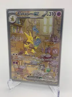 Alakazam ex - 201/165 SV: Scarlet & Violet 151 2023 Pokemon NM Shinya Komatsu - Image 4