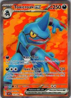 Pokemon | SVI | Toxicroak ex | 232/198 | NM Holo - Image 1
