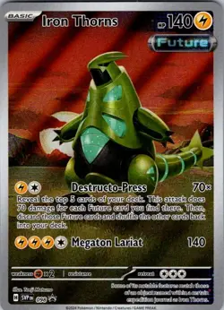 Pokemon | SVP | Iron Thorns | 098 | NM Holo - Image 1