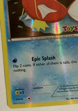 Pokemon GEN 22/83 - Stamped Toys R Us Pokemon Day Promo Magikarp Holo - NM - Image 3
