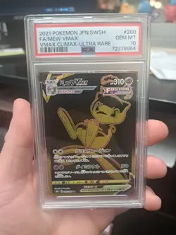 US SELLER PSA 10 Mew VMAX 280/184 S8b UR VMAX Climax Japanese Pokemon - Image 1