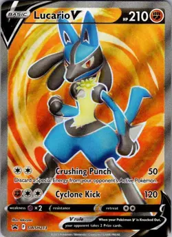Pokemon | SWSD | Lucario V - | SWSH213 | NM Holo - Image 1