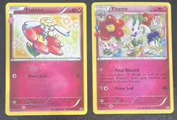 Flabebe RC17 & Floette RC18 Generations: Radiant Collection Pokemon TCG - Image 1