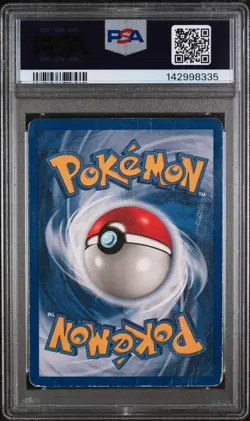 1999 POKEMON BASE SET UNLIMITED #11 NIDOKING-HOLO PSA 1 - Image 2