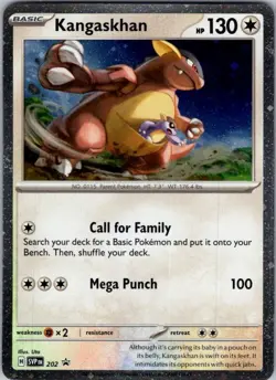 Pokemon | SVP | Kangaskhan - (Cosmos Holo) | 202 | NM Holo - Image 1