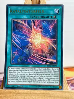 Katalysatorfeld INOV-DE059 Ultra Rare Deutsch NM YUGIOH - Image 1