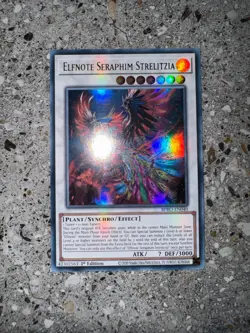 Yugioh TCG Elfnote Seraphim Strelitzia BPRO-EN040 Ultra Rare 1st Edition NM-M - Image 3