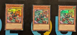 BPRO-EN004 Tellusion the Magnet Warrior x3 Super Rare 1st Edition YuGiOh Playset - Image 1