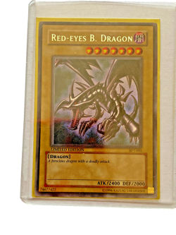 YU-GI-OH! RED-EYES B. Dragon BPT-005 DARK LIMITED EDITION DANS SA POCHETTE - Image 4