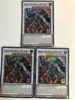 Yugioh Karakuri Super Shogun MDL 00N "Bureibu"IGAS-EN043 Super Rare NM x3 {Play - Image 1