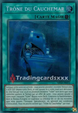 Yu-Gi-Oh! Trone du Cauchemar : PSE MP25-FR072 - Image 1