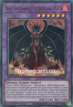 Yu-Gi-Oh! Aile Infernale, HEROS du Mal : UR LDS3-FR027 - Image 1