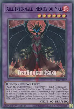 Yu-Gi-Oh! Aile Infernale, HEROS du Mal : UR LDS3-FR027 - Image 3