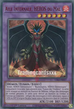 Yu-Gi-Oh! Aile Infernale, HEROS du Mal : UR LDS3-FR027 - Image 4