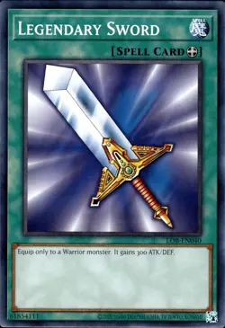 Legendary Sword - LOB-EN040 - NM - YuGiOh - Image 1