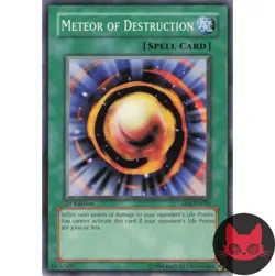 Yugioh Meteor of Destruction SD3-EN026 Common 1st Edition NM - Image 1