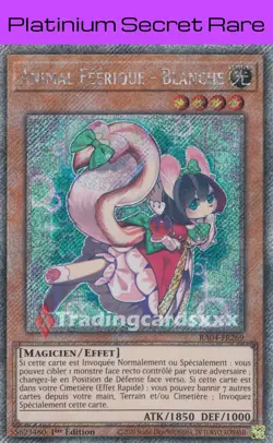 Yu-Gi-Oh! Animal Feerique - Blanche : PN RA04-FR269 - Image 1