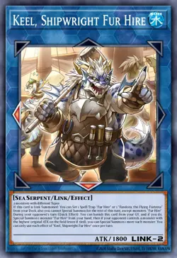 Yugioh BPRO-EN050 - Keel, Shipwright Fur Hire - Common - Image 1