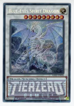 Yugioh RA02-EN030 - Blue-Eyes Spirit Dragon - Secret Rare - Image 1
