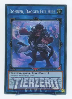 Yugioh DABL-EN049 - Donner, Dagger Fur Hire - Super Rare - Image 1