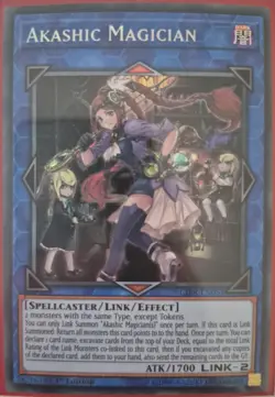 YuGiOh Akashic Magician Secret Rare 1st Edition CIBR-EN051 - Image 1