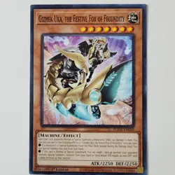 Gizmek Uka, the Festive Fox of Fecundity - EGO1-EN020 - NM/VLP - Common - 1st ed - Image 1
