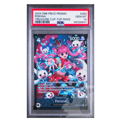 One Piece Card Perona OP06-093 Store Treasure Cup Winner English - PSA 10 GEM MT - Image 1
