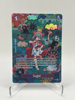 NM Sugar OP10-065 SP Alt Art The Azure Sea’s Seven English One Piece Card Game - Image 1