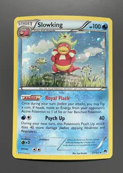 Slowking 21/122 Cosmos Holo Promo Pokemon Card TCG - Image 1