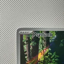 Pokemon TCG Psyduck Illustration Rare Holo Card 175/165 SV Scarlet & Violet 151 - Image 2