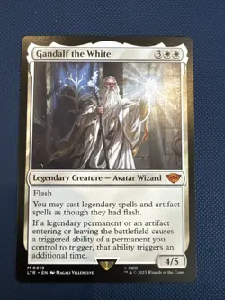MTG Gandalf the White - Universes Beyond: The Lord of the Rings (LTR) NM - Image 1