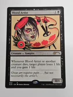 MTG Blood Artist (42) Secret Lair Full Sleeves Tattoo Pack Magic The Gathering - Image 1