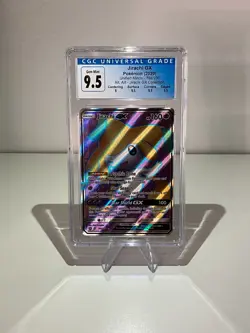 Pokemon Jirachi GX 79 & 79a/236 Alternate Art Unified Minds CGC 9.5 Gem Mint - Image 2