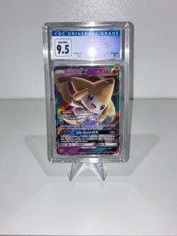 Pokemon Jirachi GX 79 & 79a/236 Alternate Art Unified Minds CGC 9.5 Gem Mint - Image 5