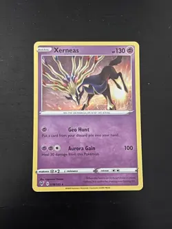 Pokemon TCG Xerneas 078/185 Holo Vivid Voltage NM-Mint - Image 1