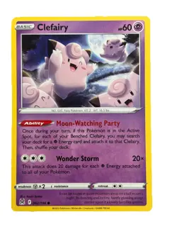 New: 2022 Pokemon TCG Clefairy 062 Swsh11: Lost Origin Regular Common - Image 1