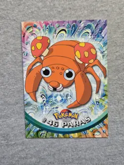 Paras #46 — 1999 Topps Pokemon Series 1 Blue Logo - Image 1