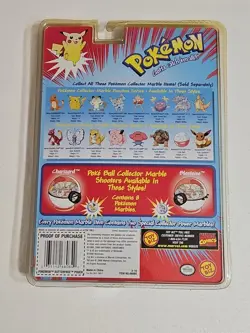 Vintage Pokemon Purple Pouch Bag W/10 Marbles Butterfree Pidgey New #12 NOS NIP - Image 2