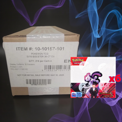 Pokemon TCG Scarlet&Violet Destined Rivals Booster SV10 - CASE - Factory Sealed - Image 1