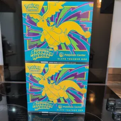 Pokemon TCG 2x Ascended Heroes Pokemon Center Elite Trainer Box ETB New In Hand - Image 1