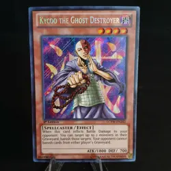 Kycoo the Ghost Destroyer LCYW-EN242 LC3: Yugis World Secret Rare 1st Edition LP - Image 1