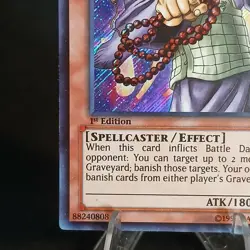 Kycoo the Ghost Destroyer LCYW-EN242 LC3: Yugis World Secret Rare 1st Edition LP - Image 5
