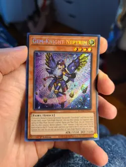 Yugioh Gem-Knight Nepyrim BLMM-EN021 1st Secret Rare - Image 1