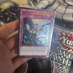 Yugioh Infinite Impermanence OP17-EN002 Ultimate Rare VLP/NM (1) (BT) - Image 3