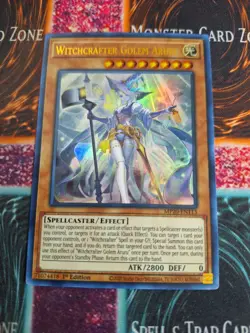 Yu-Gi-Oh! Witchcrafter Golem Aruru MP20-EN113 Ultra Rare 1st Edition Near Mint - Image 1